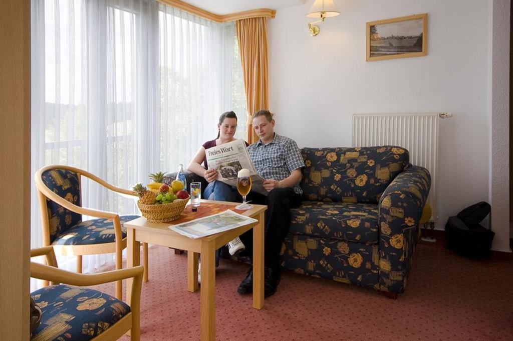 Hotel Haus Oberland Masserberg Quarto foto